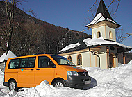 Bob's Bus on Tour in Winter